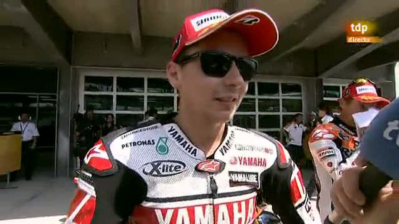 Lorenzo: "Lo más realista es luchar por el podio"