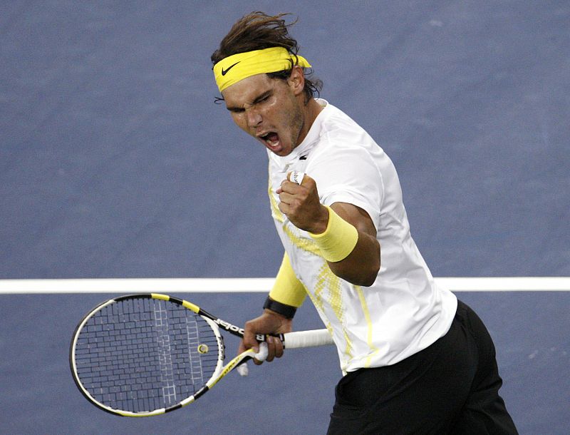 Rafa Nadal inicia la defensa del US Open con una trabajada victoria ante Golubev