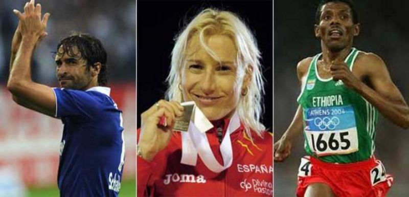 Raúl González, Marta Domínguez y Gebrselassie, candidatos al Príncipe de Asturias de los Deportes