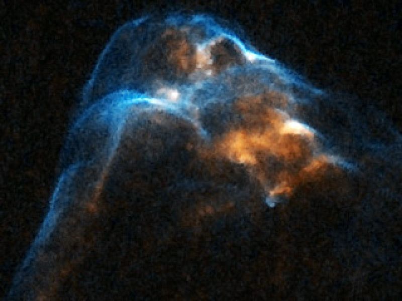 El Hubble graba cómo nace una estrella