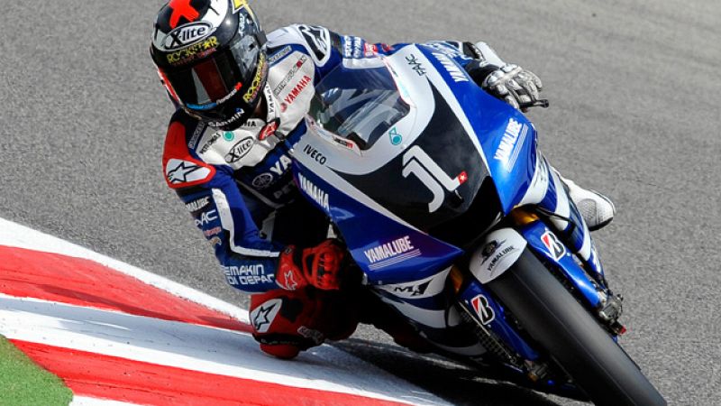 Jorge Lorenzo da el gran salto en los segundos libres