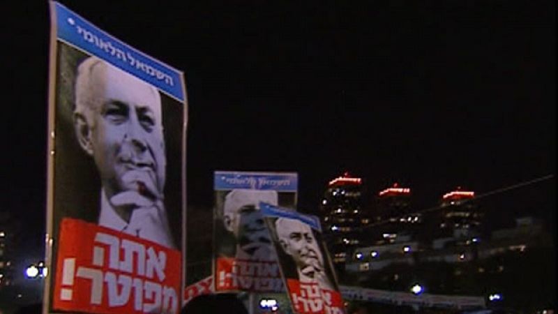 Cientos de miles de manifestantes elevan a cifras históricas la protesta social en Israel
