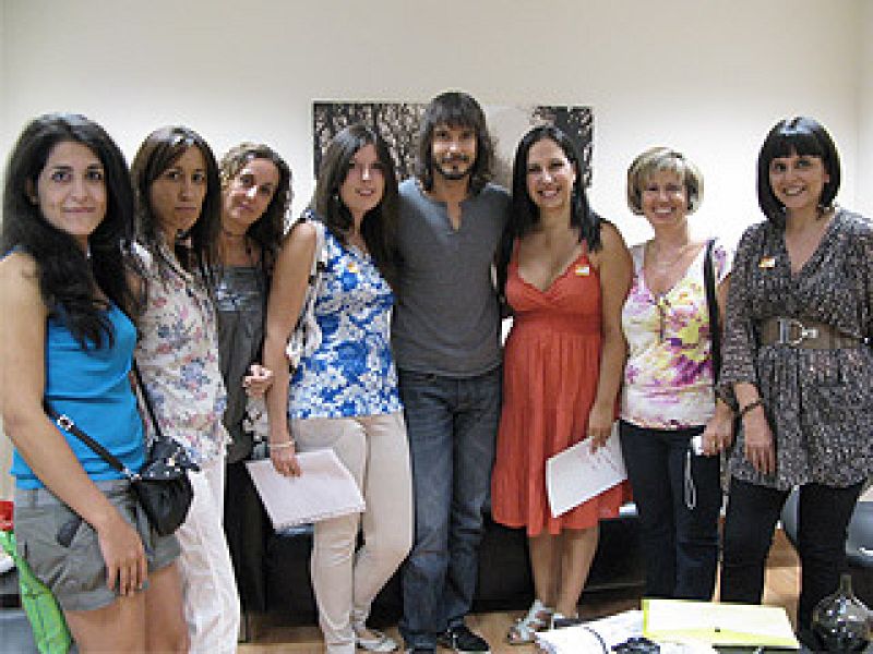 Las fans de Águila Roja: "David Janer ha estado muy suelto"