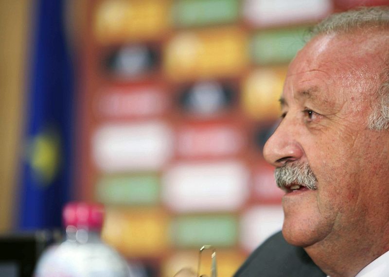Del Bosque: "Tenemos que estar contentos con el apoyo que tenemos"