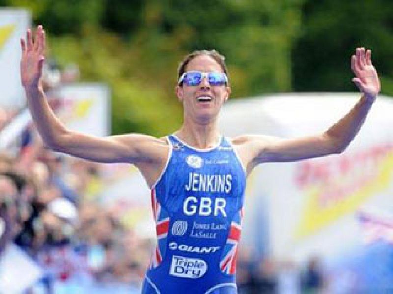 La británica Helen Jenkins, campeona del mundo de triatlón