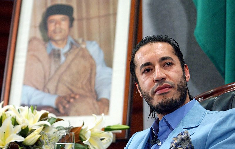 Níger intercepta a Saadi Gadafi, un hijo del dictador