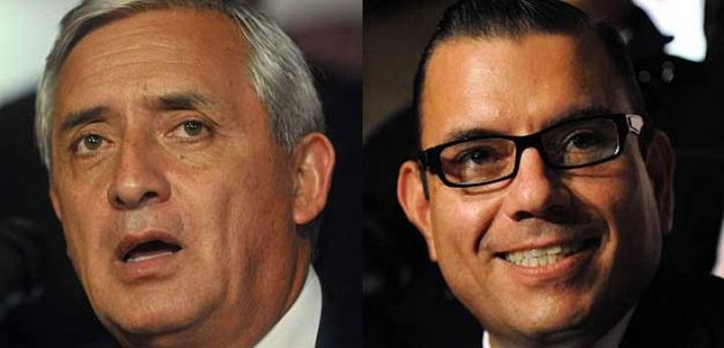 Pérez Molina y Baldizón se disputarán la Presidencia de Guatemala en segunda vuelta