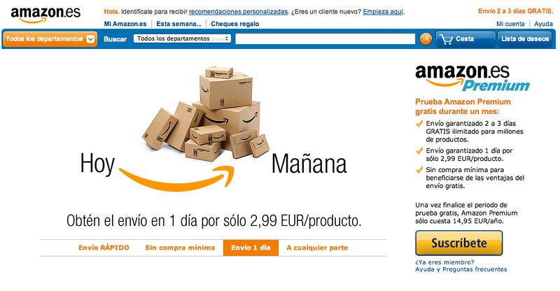 Amazon.es, el gigante se hizo esperar en España
