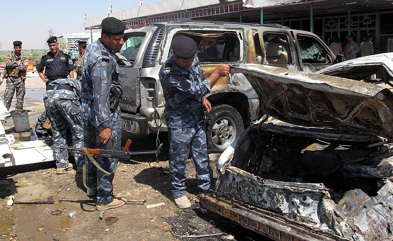 Al menos 17 muertos en tres atentados diferentes contra las fuerzas de seguridad en Irak