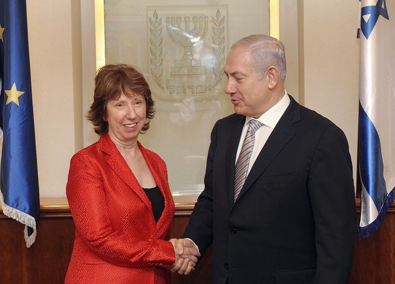 Ashton visita Israel para intentar algún acuerdo antes de la propuesta palestina en la ONU