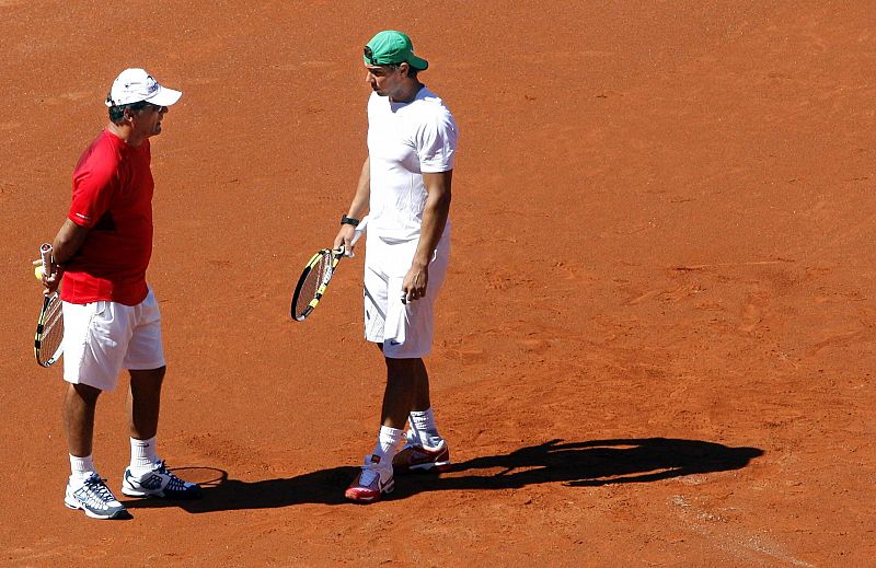 Toni Nadal: "La idea de Rafael es jugar"