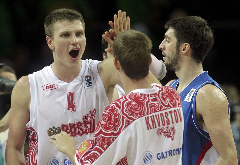 Rusia y Francia disputarán la otra semifinal del Eurobasket