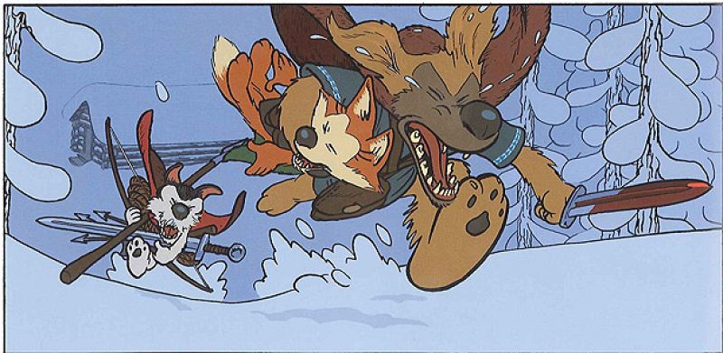 'La saga de Atlas & Axis', de Pau, el regreso del cómic de aventuras