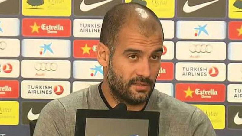 Guardiola: "Los golpes de autoridad se dan al final"