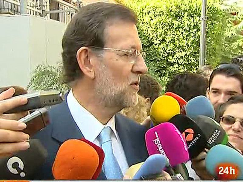 Rajoy y Rubalcaba, satisfechos con la rectificación del Consejo de Administración de RTVE