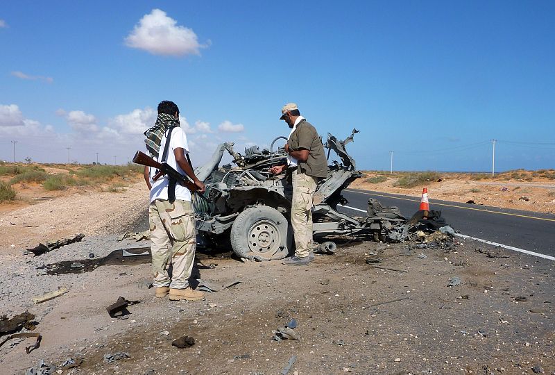 Los rebeldes libios toman Sabha, uno de los tres bastiones gadafistas que aún resistían