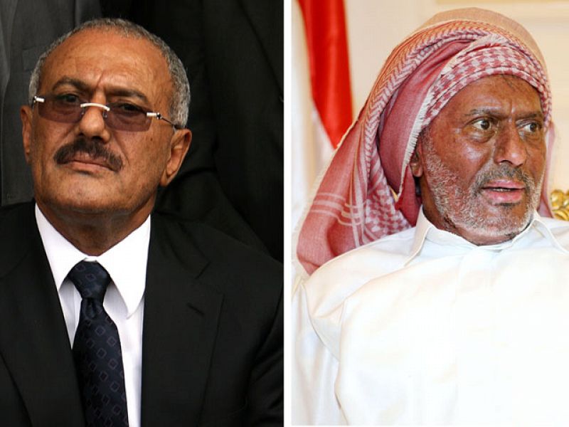 Ali Abdalá Saleh pide un alto el fuego tras regresar por sorpresa a Yemen