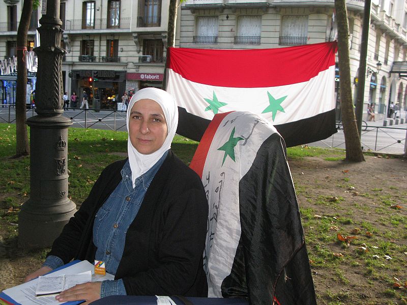 Aliaa Mustafa, siria en huelga de hambre: "¿Cómo podemos dejar que la gente siga muriendo?"