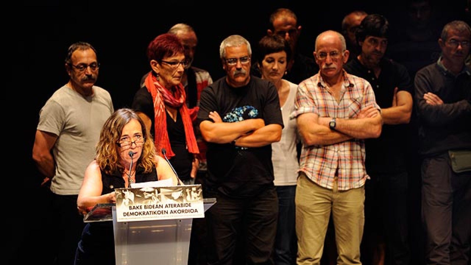 Adhesión del colectivo de presos de ETA al acuerdo de Gernika