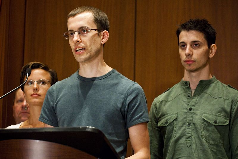 Los estadounidenses secuestrados: "Irán quiso utilizarnos en su disputa política con EE.UU."