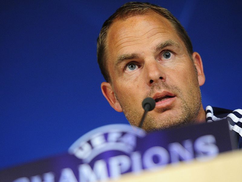 Frank de Boer: "Firmaría un empate con el Real Madrid"