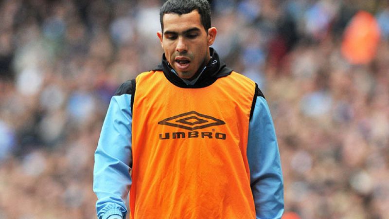 Carlos Tévez responde a Mancini: "Nunca me negué a jugar"