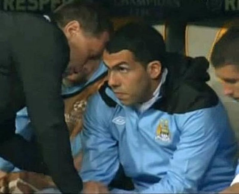 El Manchester City suspende a Carlos Tévez durante dos semanas