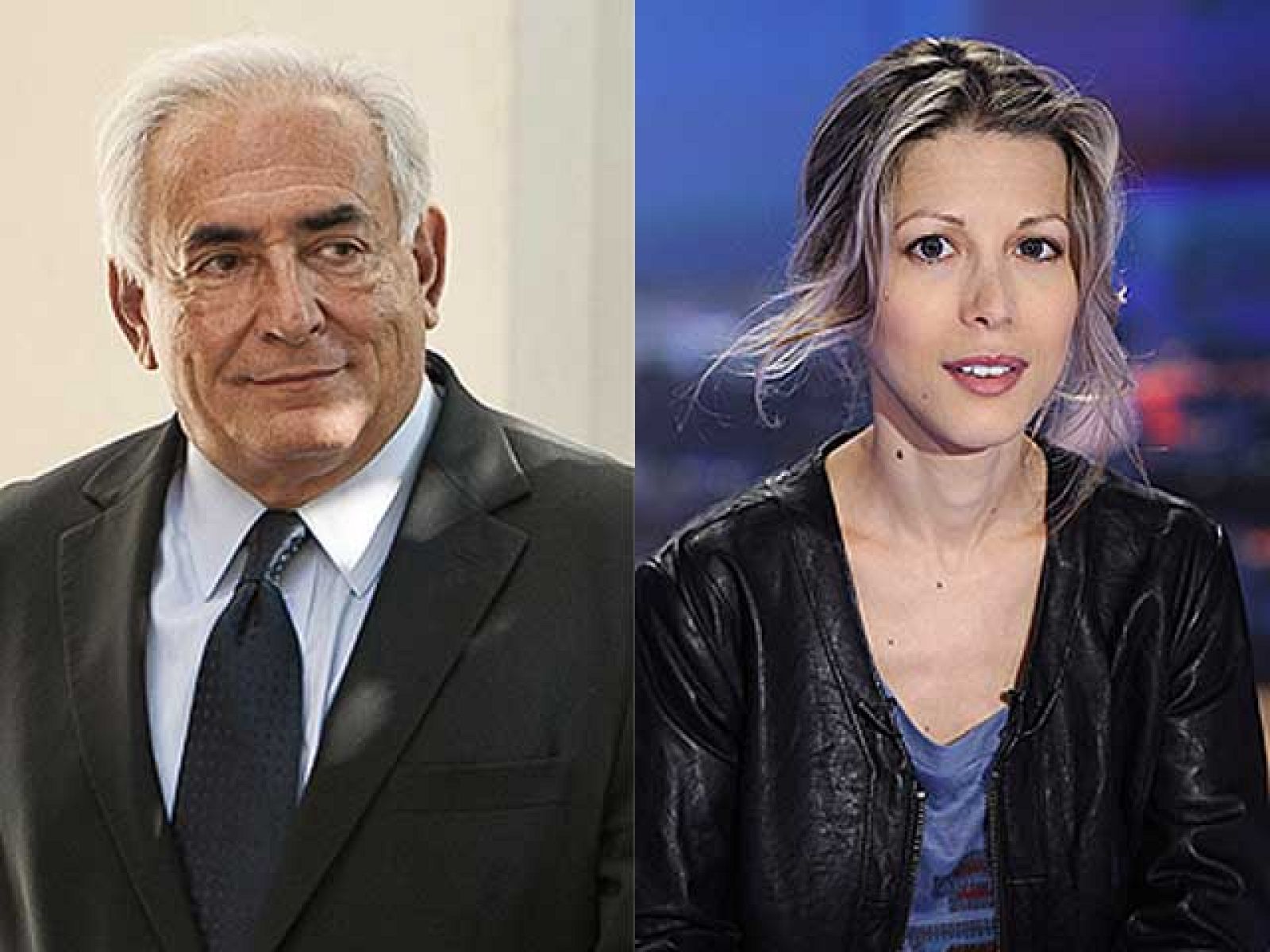 Careo entre Strauss-Kahn y la periodista francesa que lo acusa de intento de violación