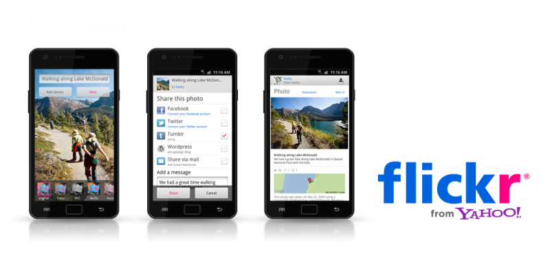 Flickr quiere recuperar el terreno perdido con su nueva aplicación para Android