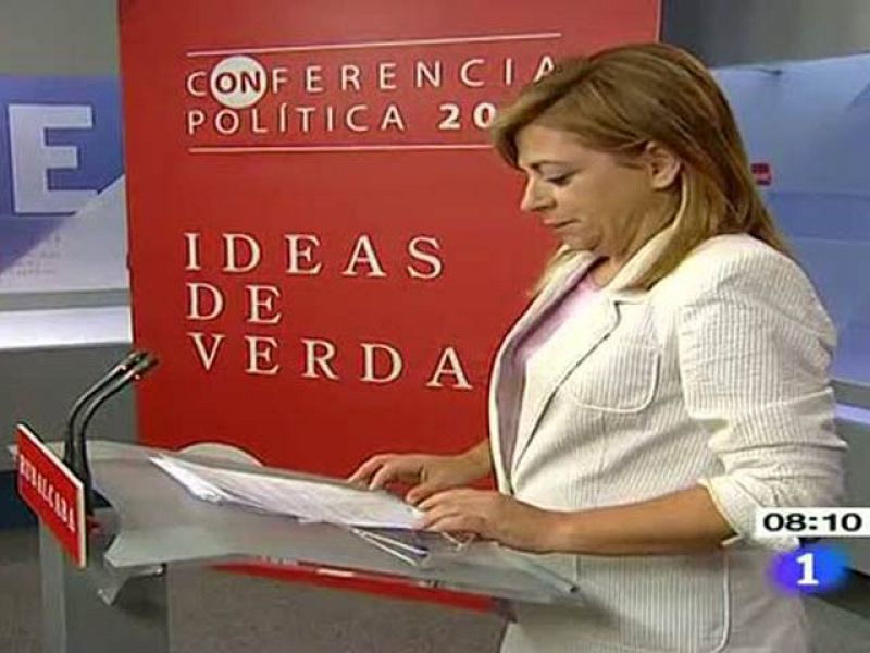 Zapatero abre la Conferencia Política del PSOE que establecerá las bases del programa electoral