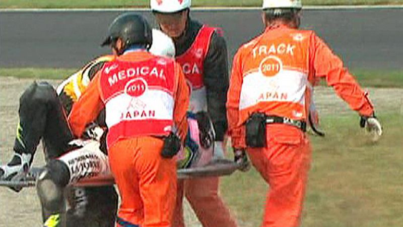 El piloto español Gadea se lesiona de gravedad en Japón