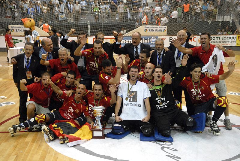 España vence a Argentina y gana su cuarto mundial consecutivo de hockey sobre patines
