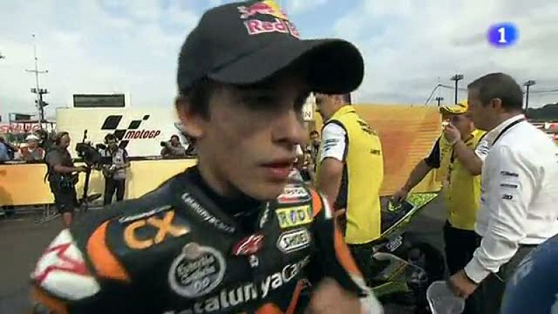 Marc Márquez: "En las últimas vueltas he pensado en el campeonato"