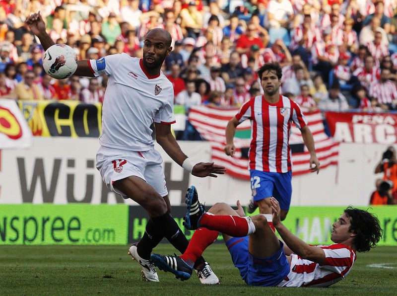 Atlético y Sevilla igualan en intensidad, fútbol y ocasiones