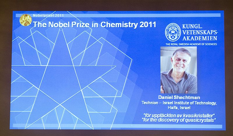 Nobel de Química al hallazgo de los cuasicristales y sus estructuras como "mosaicos árabes"