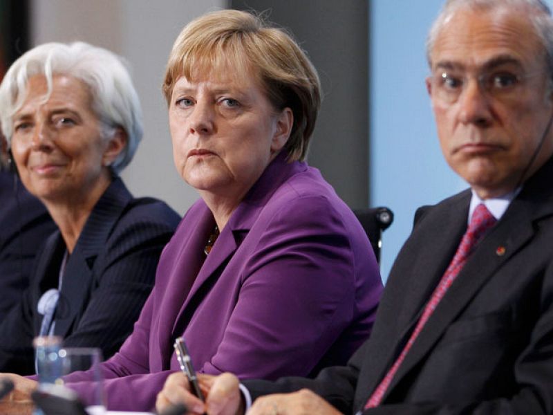 Merkel subraya la importancia de que el G-20 diseñe un sistema monetario internacional estable