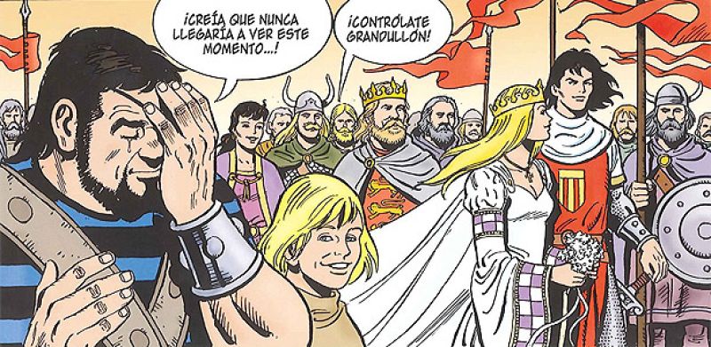 Ricard Ferrándiz: "El Capitán Trueno y Sigrid se casan después de 55 años de noviazgo"