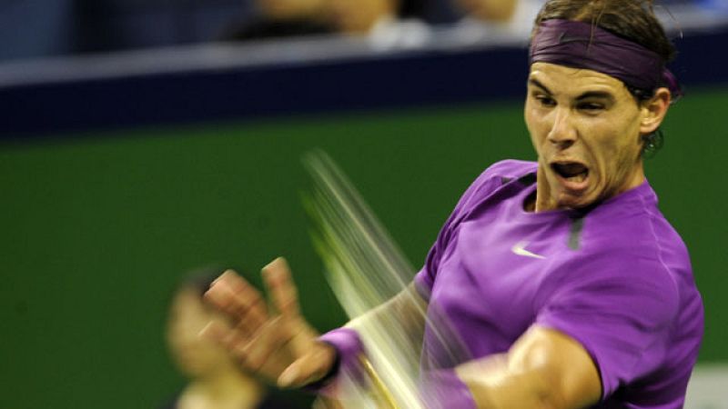 Nadal avanza a octavos de Shanghái sin piedad de García López
