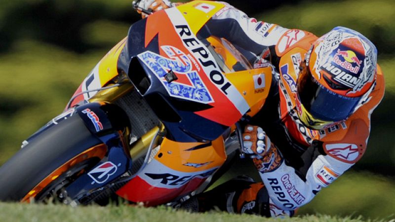 Casey Stoner, el más rápido en los segundos libres de Phillip Island