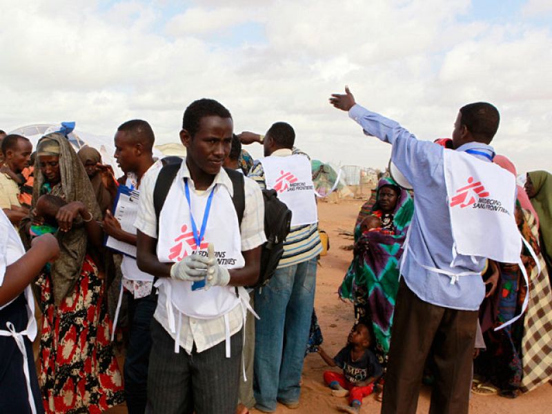 Médicos Sin Fronteras evacua su personal de Dadaab tras el secuestro de las cooperantes