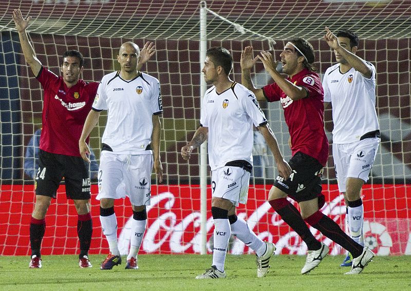 El Mallorca empata contra el Valencia y el Getafe frente al Villarreal