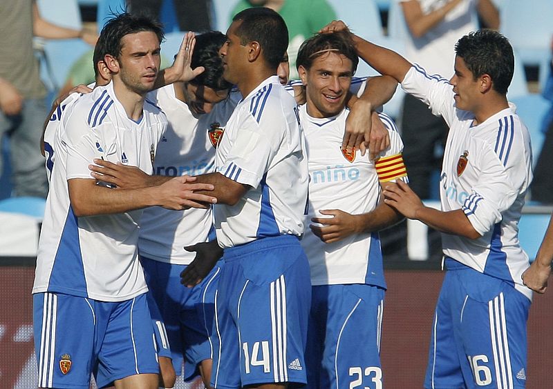 Helder Postiga rompe su sequía con una chilena y da la victoria al Zaragoza