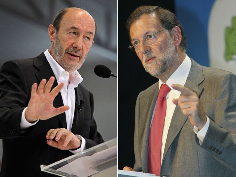 PP y PSOE pactan un único cara a cara televisado entre Rubalcaba y Rajoy el 7 de noviembre