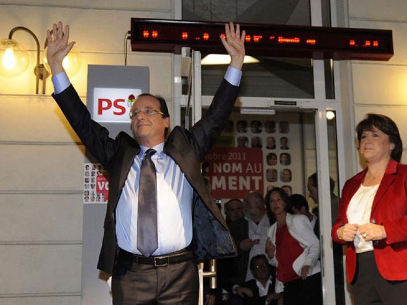 Los socialistas, listos para preparar la maquinaria anti-Sarkozy tras la victoria de Hollande