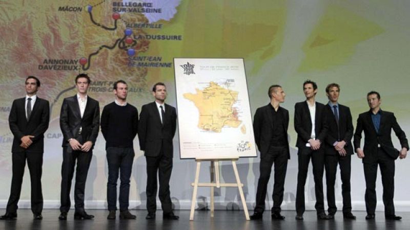 Contador: "El recorrido del Tour de Francia 2012 favorece a Evans"
