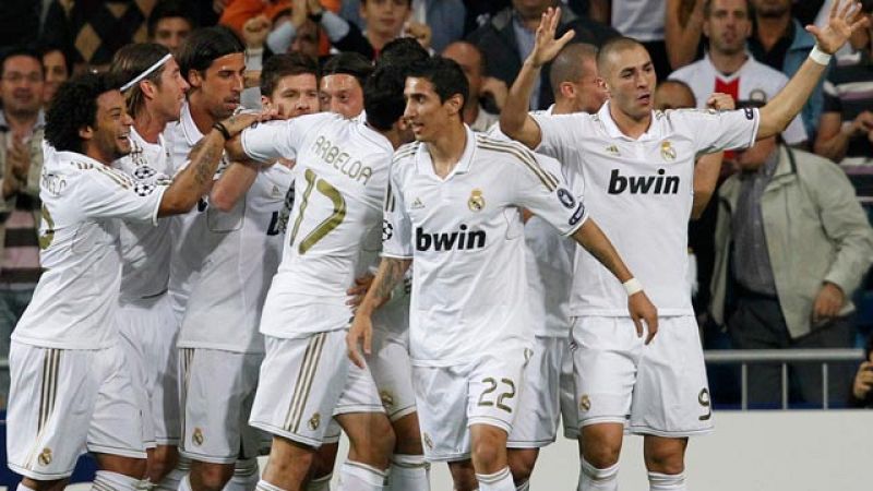 Plácida goleada del Real Madrid al Olympique de Lyon (4-0)