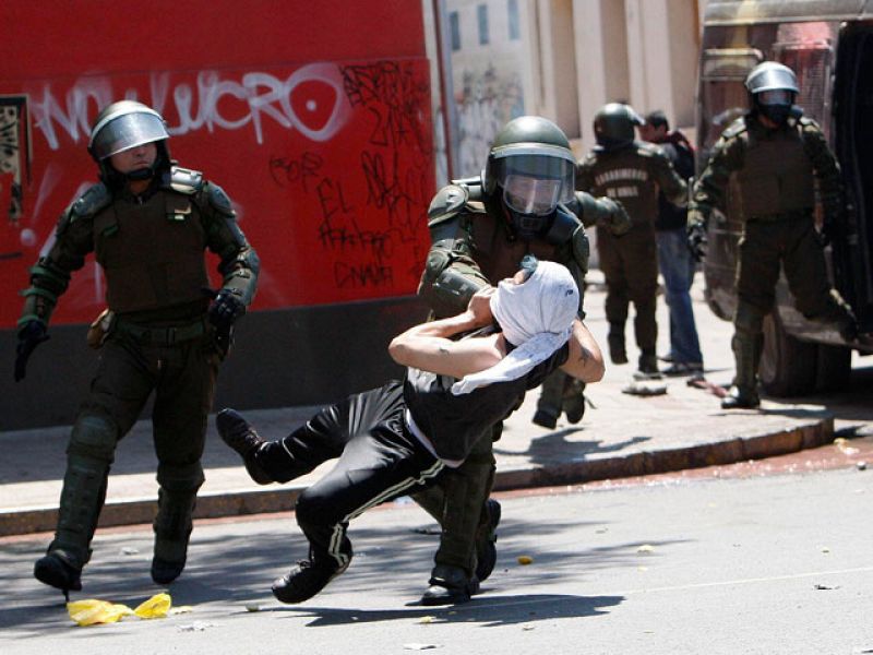 Amplio seguimiento y 234 detenidos en la segunda jornada de protestas en Chile
