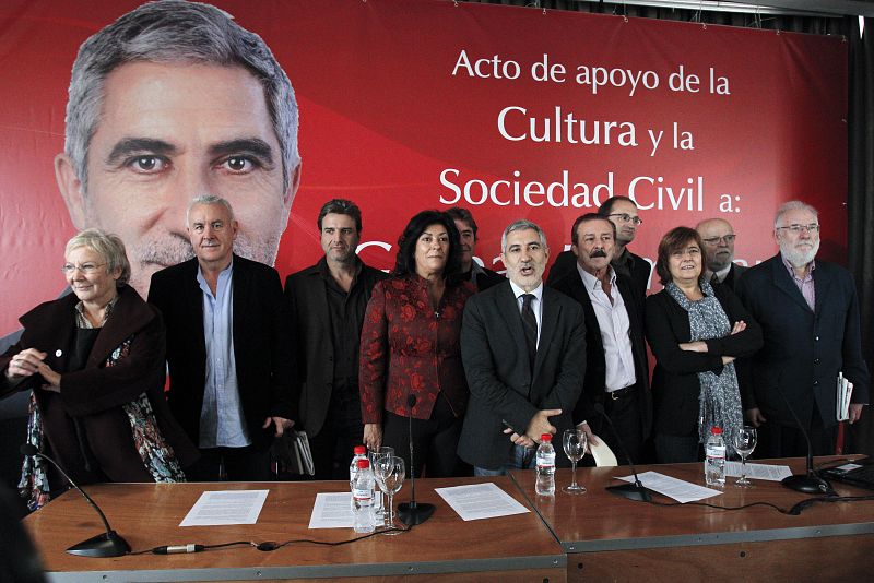 Muchos de "la ceja" que apoyaron a Zapatero en 2008 animan ahora a Llamazares
