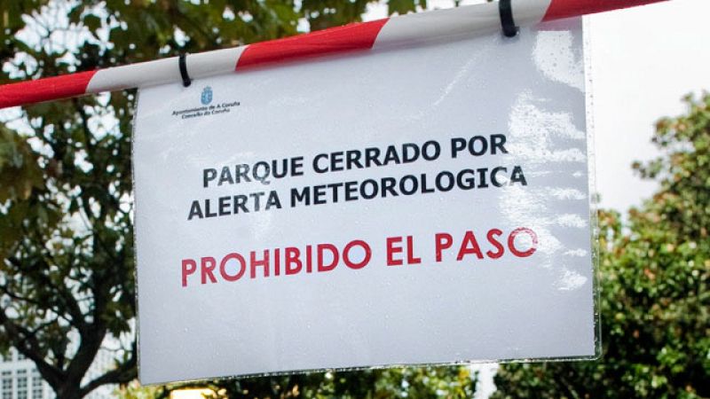 Lluvias fuertes al principio del puente de noviembre en el Levante