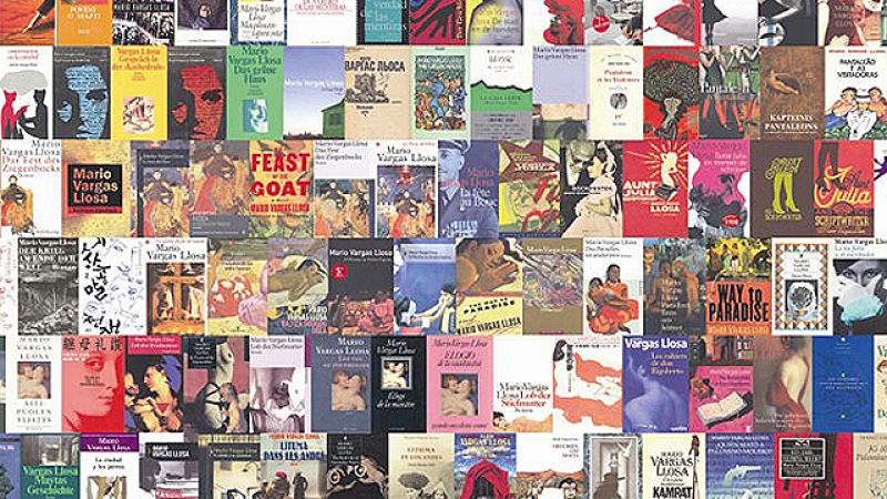 Una exposición en Madrid repasa la vida y obra del Vargas Llosa más íntimo